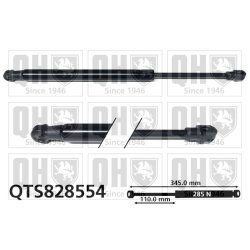 Bonnet Gas Spring QUINTON HAZELL QTS828554 OE Ref 654703111R QUINTON HAZELL