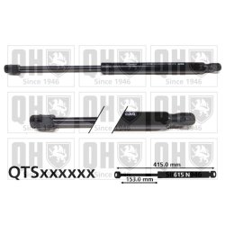 Cargo Area Gas Spring QUINTON HAZELL QTS828556 OE Ref 39117353