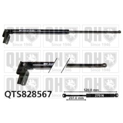 Cargo Area Gas Spring QUINTON HAZELL QTS828567 OE Ref 63269SC010
