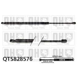 Cargo Area Gas Spring QUINTON HAZELL QTS828576 OE Ref 9806879280