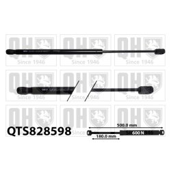 Cargo Area Gas Spring QUINTON HAZELL QTS828598 QUINTON HAZELL