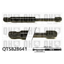 Convertible Top Gas Spring QUINTON HAZELL QTS828641