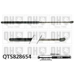 Bonnet Gas Spring QUINTON HAZELL QTS828654