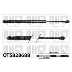 Bonnet Gas Spring QUINTON HAZELL QTS828688