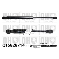 Bonnet Gas Spring QUINTON HAZELL QTS828714