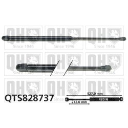 Cargo Area Gas Spring QUINTON HAZELL QTS828737 OE Ref 1K9827550A