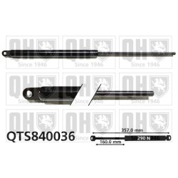 Cargo Area Gas Spring QUINTON HAZELL QTS840036 OE Ref 1254057