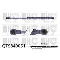 Cargo Area Gas Spring QUINTON HAZELL QTS840061 OE Ref 7700760654