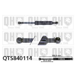 Bonnet Gas Spring QUINTON HAZELL QTS840114 OE Ref 792507