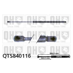 Cargo Area Gas Spring QUINTON HAZELL QTS840116 OE Ref 46810696