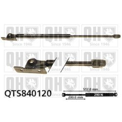 Bonnet Gas Spring QUINTON HAZELL QTS840120 OE Ref 1180403