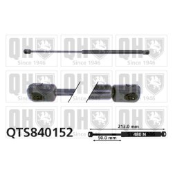 Cargo Area Gas Spring QUINTON HAZELL QTS840152 OE Ref 6742355