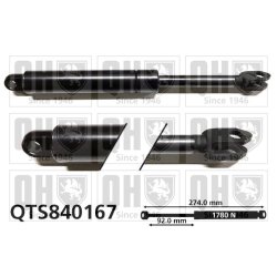 Cargo Area Gas Spring QUINTON HAZELL QTS840167 OE Ref 1249800164