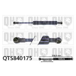 Cargo Area Gas Spring QUINTON HAZELL QTS840175 OE Ref 30674494