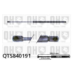 Cargo Area Gas Spring QUINTON HAZELL QTS840191 OE Ref 51242491349