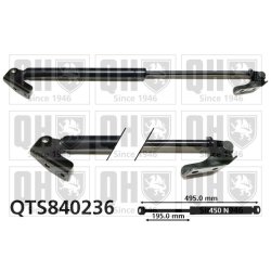 Cargo Area Gas Spring QUINTON HAZELL QTS840236 OE Ref C10062620D