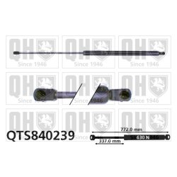 Cargo Area Gas Spring QUINTON HAZELL QTS840239 OE Ref 6389800364