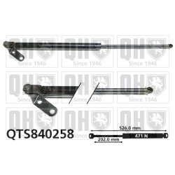 Cargo Area Gas Spring QUINTON HAZELL QTS840258 OE Ref 9045050C27