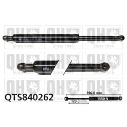 Cargo Area Gas Spring QUINTON HAZELL QTS840262 OE Ref 12768264