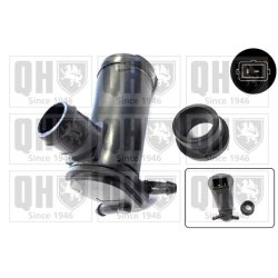 Cleaning Washer Fluid Pump QUINTON HAZELL QWP010 OE Ref 1652613