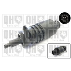 Cleaning Washer Fluid Pump QUINTON HAZELL QWP071 OE Ref 4A0955651