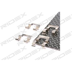 Kit d'accessoires pour plaquettes de frein à disque 1164A0067 pour MITSUBISHI, CITROËN, PEUGEOT, SEAT MB011940 RIDEX