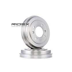 Brake Drum RIDEX 123B0006 OE Ref 58411-17100