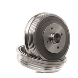 Brake Drum RIDEX 123B0117 OE Ref 6K9501615D