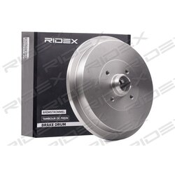 Tambour de frein RIDEX 123B0122 pour VW PASSAT 357 501 615 RIDEX