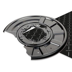 Brake Disc Splash Panel RIDEX 1330S0029 OE Ref 2124202144