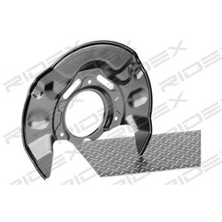 Panneau anti-éclaboussures de disque de frein RIDEX 1330S0124 pour TOYOTA COROLLA RIDEX