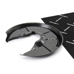 Brake Disc Splash Panel RIDEX 1330S0318 OE Ref 8E0615611J