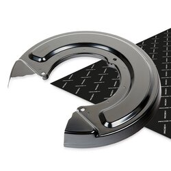 Brake Disc Splash Panel RIDEX 1330S0377 OE Ref 44150-VB000