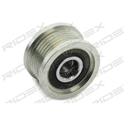 Poulie d'alternateur RIDEX 1390F0049 pour VAUXHALL, CHEVROLET, BMW 12 04 178 RIDEX