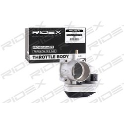 Corps de papillon RIDEX 158T0021 pour RENAULT 82 00 171 134 RIDEX