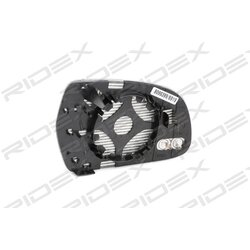 Verre de rétroviseur extérieur RIDEX 1914M0025 pour AUDI 8K0 857 535 F RIDEX