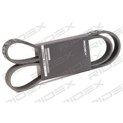 Courroie trapézoïdale à nervures RIDEX 305P0356 pour VW, FORD, MERCEDES 7 198 536 RIDEX