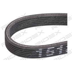 Courroie trapézoïdale à nervures RIDEX 305P0372 pour VW, SEAT 045260849 RIDEX