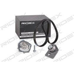 Kit de courroie de distribution et pompe à eau RIDEX 3096W0025 pour RENAULT et autres... RIDEX