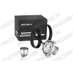 Kit de courroie de distribution et pompe à eau RIDEX 3096W0067 pour HONDA CIVIC RIDEX