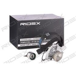 Kit de courroie de distribution et pompe à eau 3096W0138 pour DAEWOO, CHEVROLET, FSO, UZ-DAEWOO 8MP 376 808-811 RIDEX