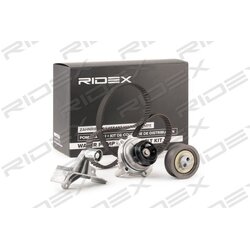 Kit de courroie de distribution et pompe à eau RIDEX 3096W0248 pour AUDI,VW 06B 121 011 E RIDEX