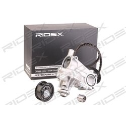 Kit de courroie de distribution et pompe à eau RIDEX 3096W0313 pour AUDI,VW 050 121 005 A RIDEX