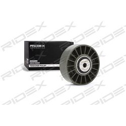 Poulie de guidage de déviation de courroie hélicoïdale - RIDEX 310T0003 RIDEX