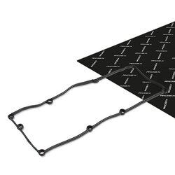 Rocker Cover Gasket RIDEX 321G0042 OE Ref 7701049734