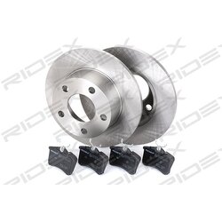 Kit de disques de frein RIDEX 3405B0004 pour VW, AUDI, SKODA 47864 RIDEX