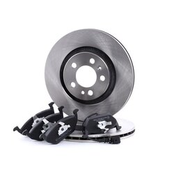 Kit de disques de frein RIDEX 3405B0007 pour VW, SEAT, SKODA et plus encore...