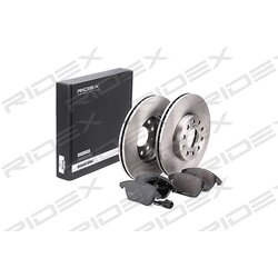 Kit de disques de frein RIDEX 3405B0010 pour VW, SKODA, SEAT, AUDI 47830 RIDEX