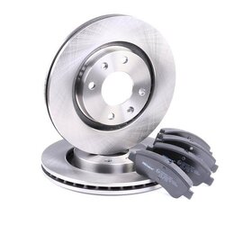 Brake Discs Kit RIDEX 3405B0014 OE Ref 4246.W7