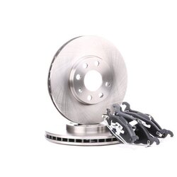 Kit de disques de frein RIDEX 3405B0016 pour VAUXHALL, CHEVROLET 640.4200.00